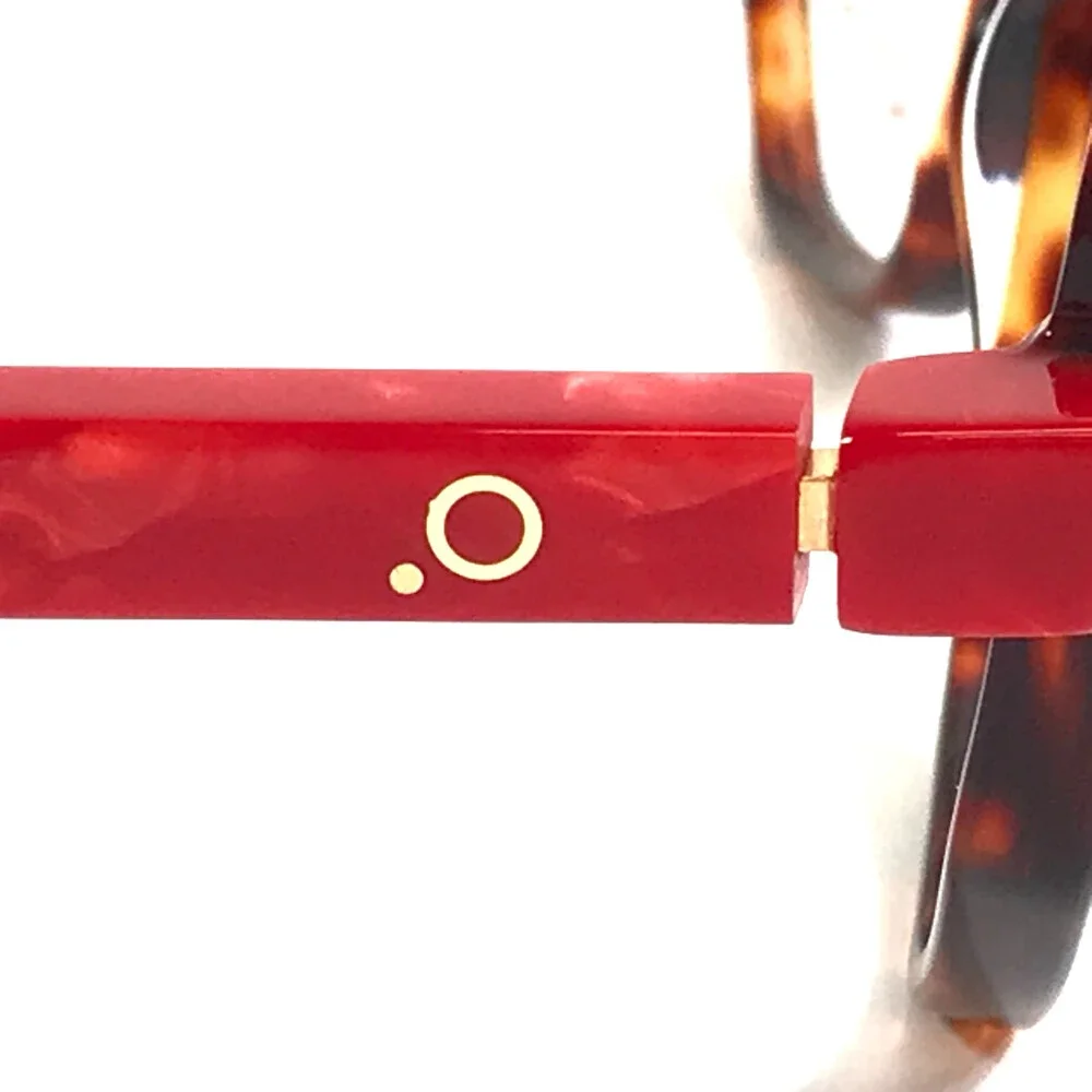 Etnia Barcelona Eyeglasses Frames STELE HVRD Havana Red Full Rim 56-16-138
